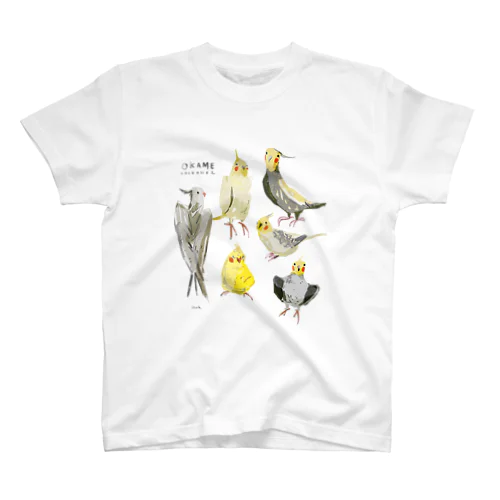 オカメインコTシャツ スタンダードTシャツ