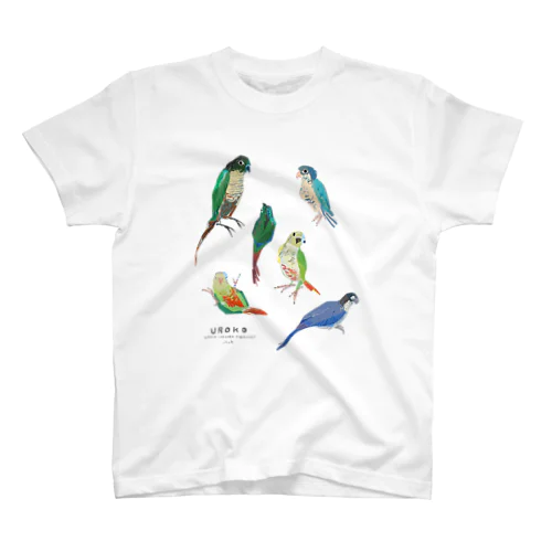 ウロコインコシリーズ スタンダードTシャツ