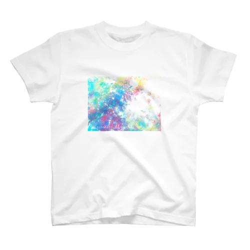 colourful canvas Regular Fit T-Shirt