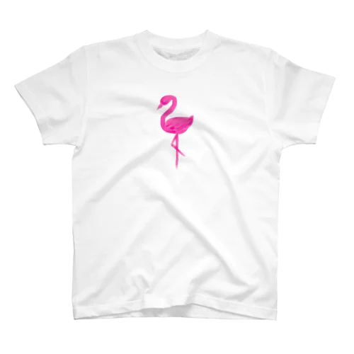 Pink flamingo スタンダードTシャツ