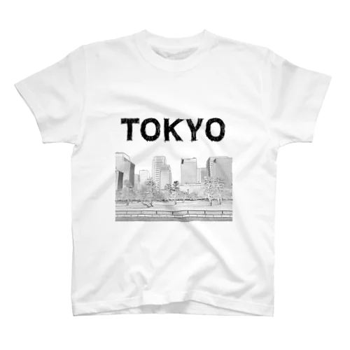 The City 東京摩天楼 スタンダードTシャツ