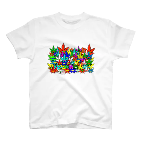 CJC 420フラワーTシャツ スタンダードTシャツ