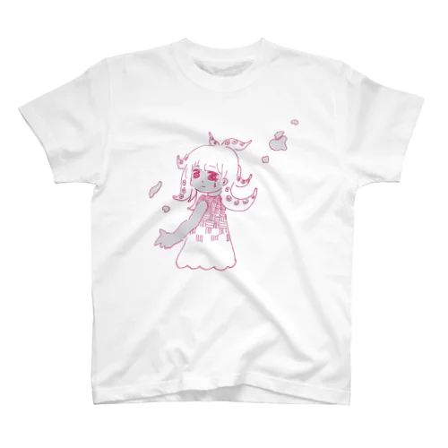 Octopus girl_fuku Regular Fit T-Shirt