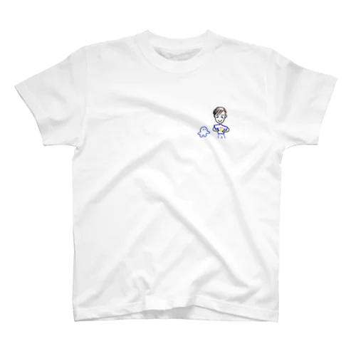 片田拓選手といせしまおくん Regular Fit T-Shirt