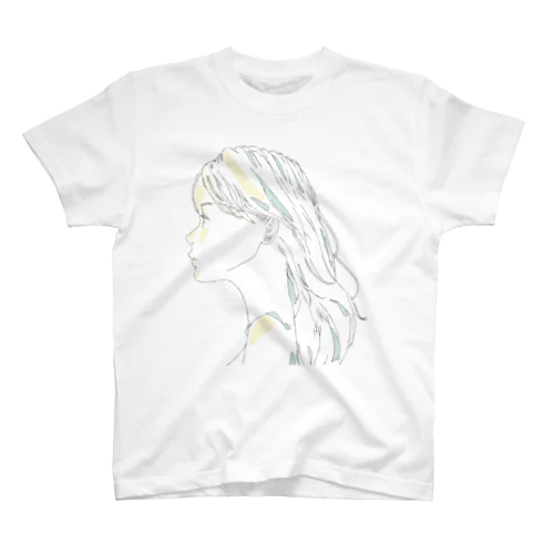 横顔 スタンダードTシャツ