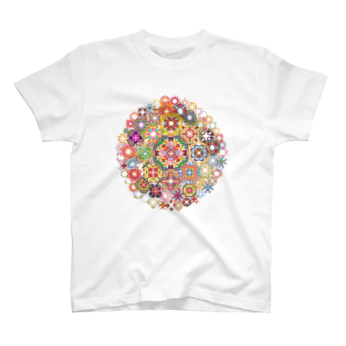 SAIHATE MANDALA Regular Fit T-Shirt