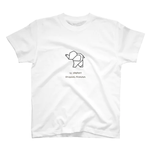 10 - elephant（ゾウ） スタンダードTシャツ