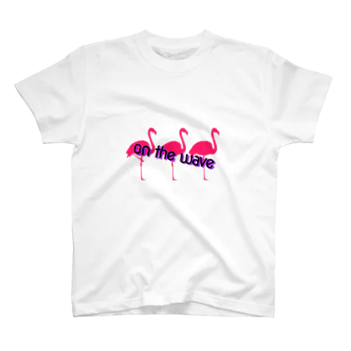 OTW Flamingo logo スタンダードTシャツ