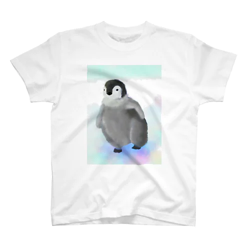 涼しげペンギン Regular Fit T-Shirt