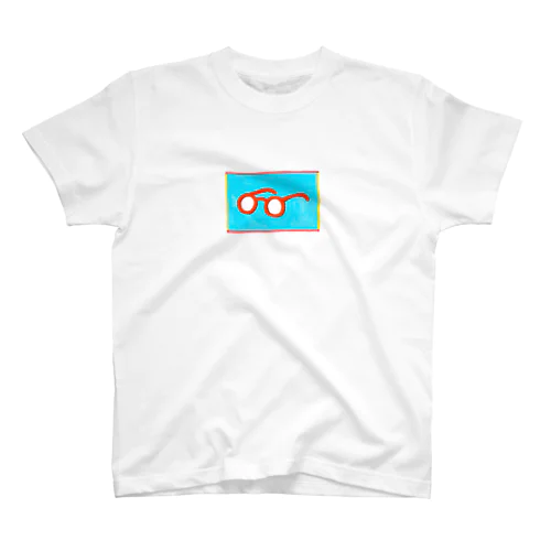 メガネちゃん半袖 Regular Fit T-Shirt