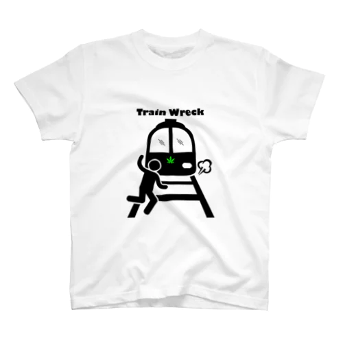 CJC 大麻品種Tシャツ/Train Wreck スタンダードTシャツ