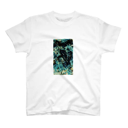 paint_01_xx(emerald) スタンダードTシャツ