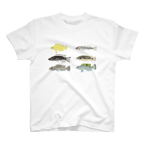 タンガニイカシクリッド稚魚 スタンダードTシャツ