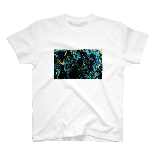 paint_01_landscape(emerald) スタンダードTシャツ