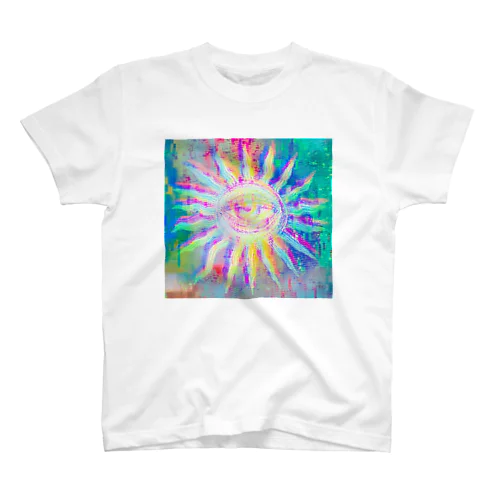 太陽（半目バージョン） Regular Fit T-Shirt