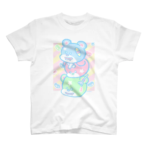 Sweet Bear Bear Bear Regular Fit T-Shirt