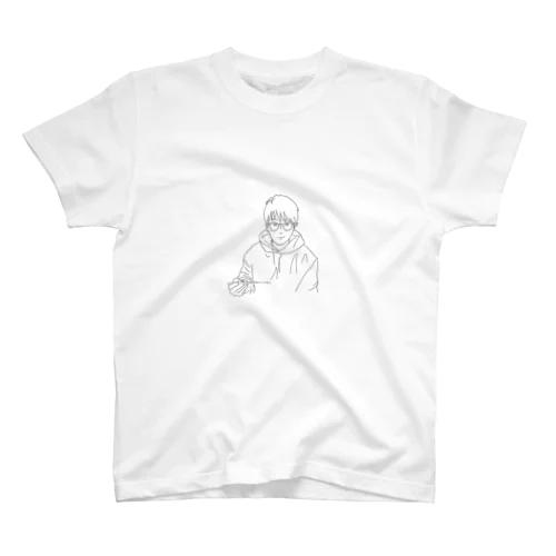 けだるげおじさん(ごはん) スタンダードTシャツ