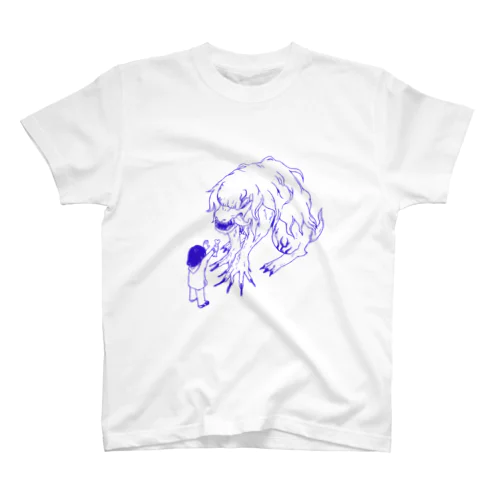 ブリーダーとわんこ　アオ スタンダードTシャツ