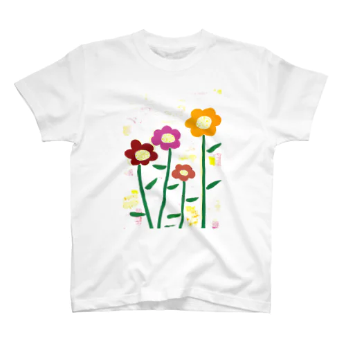 お花 スタンダードTシャツ