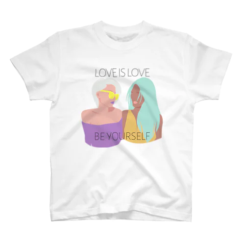 LOVE IS LOVE スタンダードTシャツ