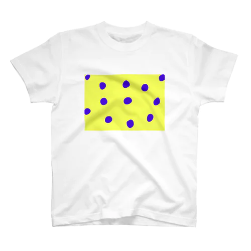 Yellow Dots Regular Fit T-Shirt