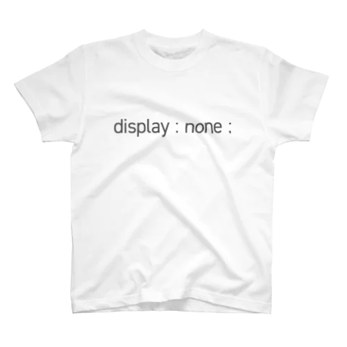 display:none; Regular Fit T-Shirt