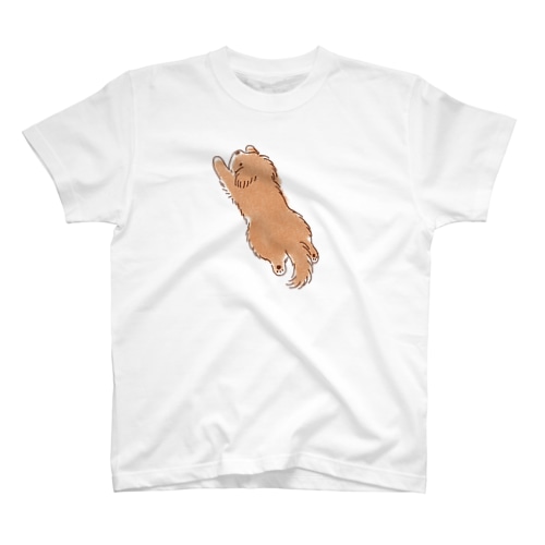こぐま犬スーパーマンのポーズ Regular Fit T-Shirt