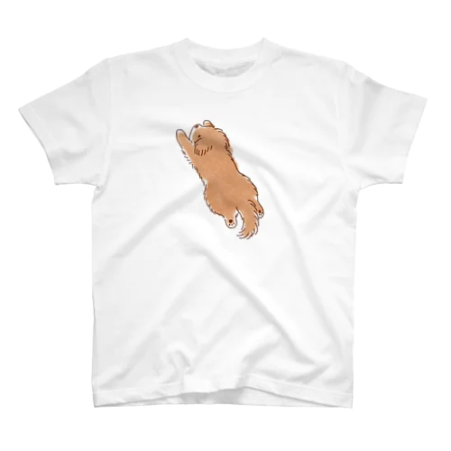 こぐま犬スーパーマンのポーズ Regular Fit T-Shirt