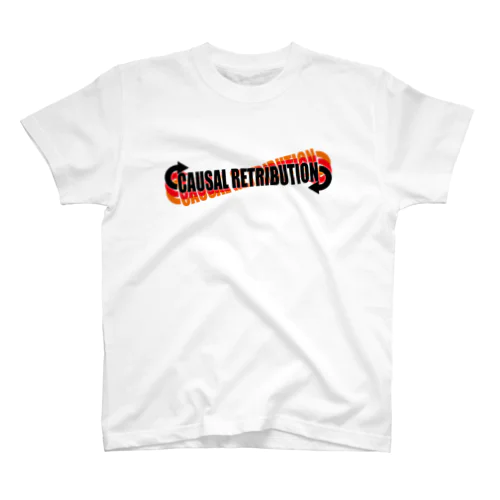 CAUSAL RETRIBUTION スタンダードTシャツ