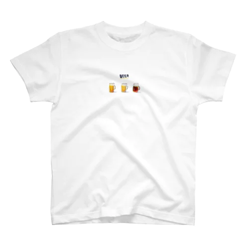 三連BEER Regular Fit T-Shirt