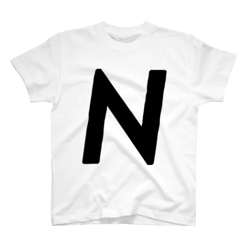 N ： イニシャルTシャツ Regular Fit T-Shirt