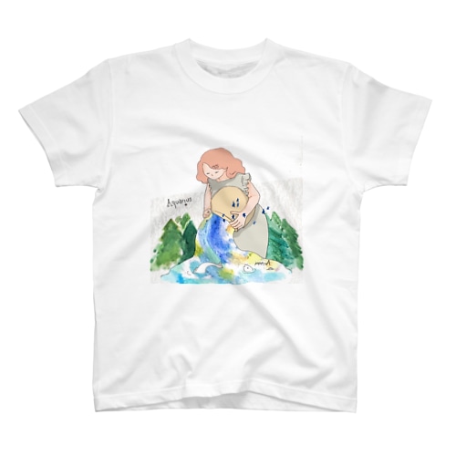 水瓶座 Regular Fit T-Shirt