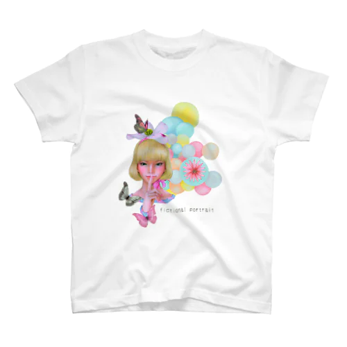 Magnolia kobus collage スタンダードTシャツ