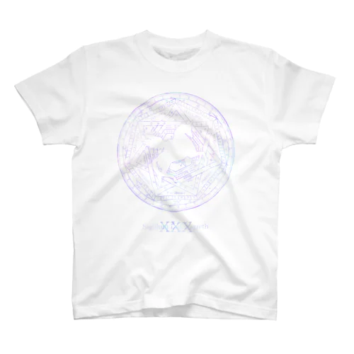 UNICORN×Magic Circle #Purple スタンダードTシャツ