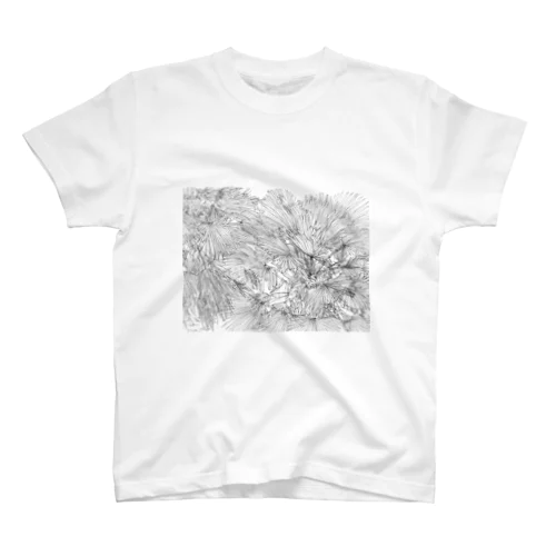 ペン画の棕櫚 スタンダードTシャツ