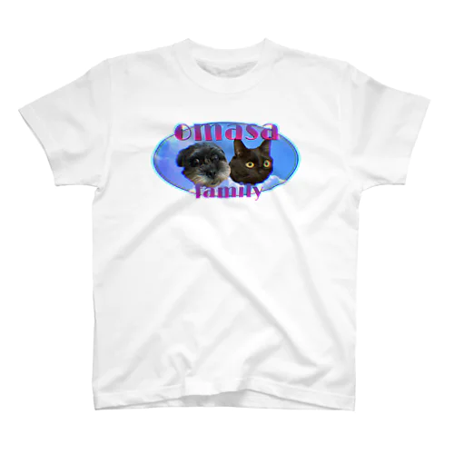 ウチの犬と猫(かわいい) スタンダードTシャツ