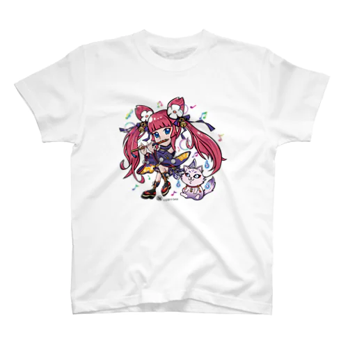 碧音＆妖猫 Regular Fit T-Shirt