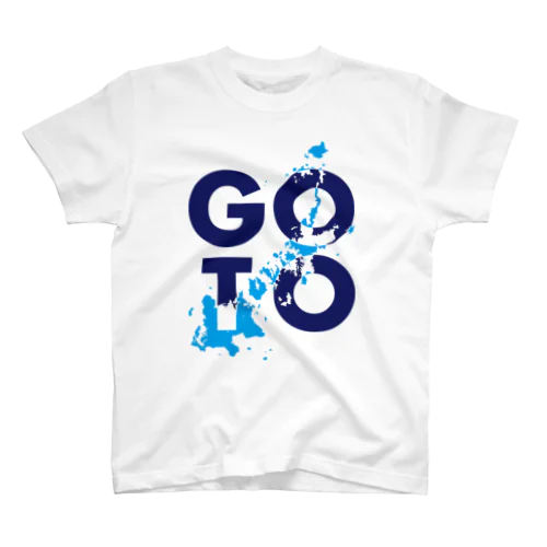 GOTOキャンペーン（水色・紺） Regular Fit T-Shirt