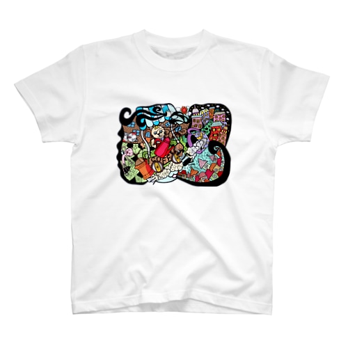 猫の珈琲屋さん Regular Fit T-Shirt
