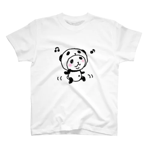 パンダinぱんだ(ダンシングぱんだ) スタンダードTシャツ