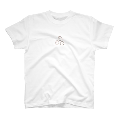 夏のあごうさぎ三角形 Regular Fit T-Shirt