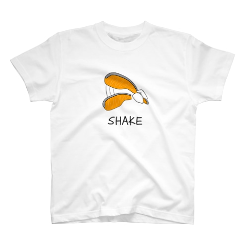 シャケ 鮭 シェイク Regular Fit T-Shirt
