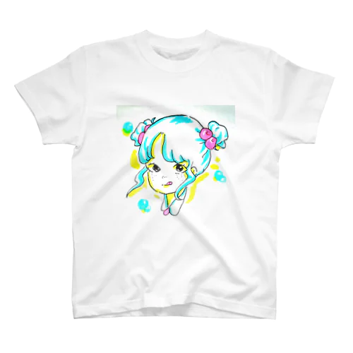 くりーむそーだちゃん Regular Fit T-Shirt