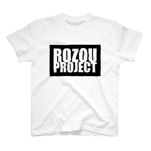 ROZOU　白ロゴ スタンダードTシャツ