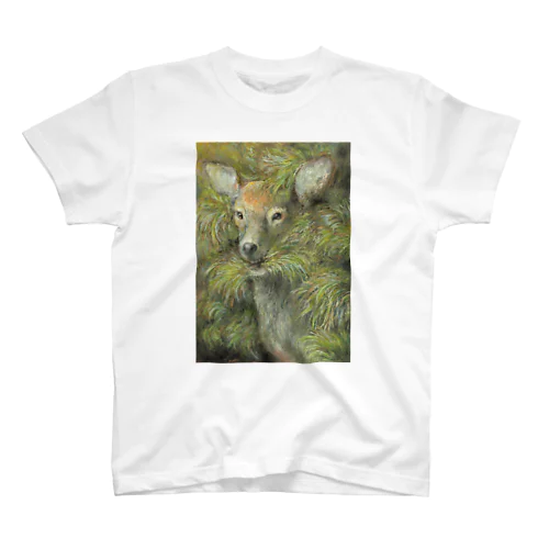 世界を食べる鹿 スタンダードTシャツ