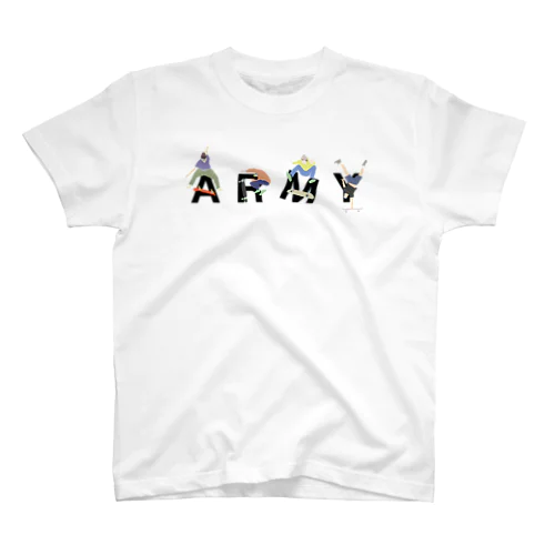 SKATER [ARMY] Regular Fit T-Shirt