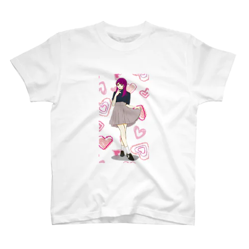 キュート女子 スタンダードTシャツ