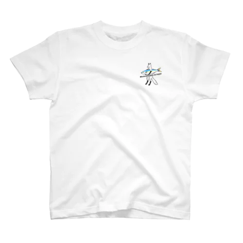 ハッピーさばさば(全身) Regular Fit T-Shirt