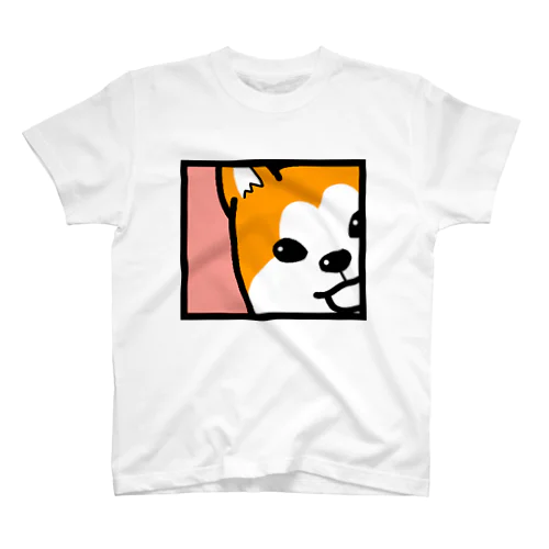 チラッと柴犬 スタンダードTシャツ