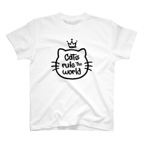 猫は世界を支配する #1 スタンダードTシャツ